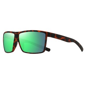 Lunettes de soleil polarisées personnalisées, monture carrée, protection UV400, pour le sport, le cyclisme, hommes et femmes, verres TAC noirs - Product Image 4