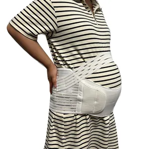 רצועת הריון מותאמת אישית סיטונאי 3 ב-1 תמיכה מתכווננת רצועת בטן הריון חגורת תמיכה להריון לנשימה