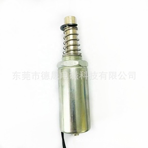 Solenoid Tubular Langkah Panjang DS2551 12v <span class=keywords><strong>24v</strong></span> DC Elektromagnet Dorong-Tarik Linear Kecil untuk Mainan Elektronik - Product Image 4