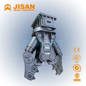Escavatori di Jisan 20ton 30ton con il frantoio rotante idraulico <span class=keywords><strong>Hardox</strong></span> Shear demolizione con componenti del motore del nucleo - Product Image 4