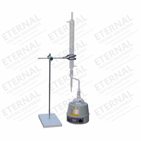 Test électronique de teneur en eau de bitume d'asphalte Équipement en acier de distillation Résultat de mesure de chaleur standard ASTM 220V 1 an