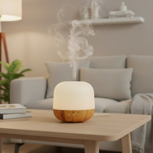 Diffuseur d'arômes électrique 250 ml effet bois pour huiles essentielles – Idéal chambre, maison et bureau - Product Image 4