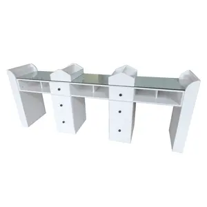 Tırnak masası modern manikür masası/manikür pedikür mobilya masa