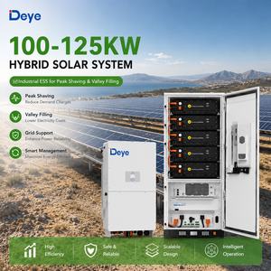 Batteria al Litio BESS Commerciale e Industriale da 261kWh con Raffreddamento a Liquido e Soluzione <span class=keywords><strong>Inverter</strong></span> Solare Ibrido Deye <span class=keywords><strong>Solis</strong></span> da 100kW 125kW - Product Image 1