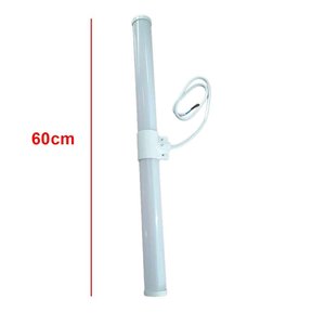Lampada a specchio a LED tubolari da bagno faretti 8W luce 360 gradi bianco naturale 4200K 800lm IP44 lunghezza 60cm- - Product Image 2