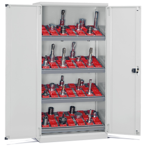 Armadietto completo NC 84 ISO 40 porta attrezzi in acciaio inox panche da lavoro in metallo per archiviazione in officina personalizzabile supporto OEM - Product Image 1