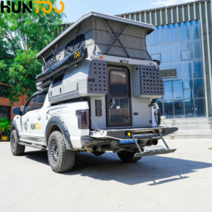 Huntoo Factory Direct Wohnkabine Camping Truck Camper Slid on <span class=keywords><strong>Van</strong></span> Conversion Custom Capsule Units Pickup Bed Pop up Camper - Product Image 4