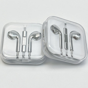 TikTok Hot Seller Metal <b>Wired</b> Earphone Silver Colorful Plated In Ear With Mic Type C 3.5mm For iPhone Android - Product Image 3