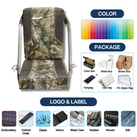 Mydays Extérieur Personnalisé Portable Pliable Extra Épais Camouflage Stade Chasse Pêche Camping Chaise Coussins de Siège avec Dossier