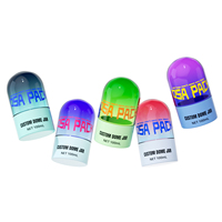 Pot d'emballage CRC pour dispensaire, 26 dram, 3 oz, 100 ml, transparent, finition douce au toucher, pour fleurs, herbes, bonbons gélifiés, épices, avec couvercle en dôme, logo personnalisé