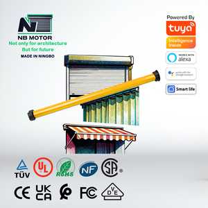 Motor NB silencioso a prueba de agua 45mm Motor tubular de alto par estándar Motor de persianas <span class=keywords><strong>enrollables</strong></span> <span class=keywords><strong>para</strong></span> toldo/cortina/persianas <span class=keywords><strong>enrollables</strong></span> - Product Image 2