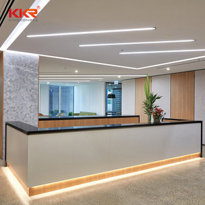 KKR <span class=keywords><strong>resina</strong></span> acrilica superficie solida Reception scrivania tavolo da bar superficie solida Reception <span class=keywords><strong>in</strong></span> pietra artificiale - Product Image 5
