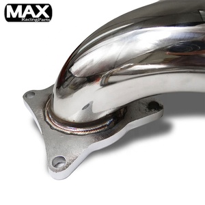Voor Toyota Celica/Corolla 93-97 auto uitlaat auto Turbo Rvs TRI-Y Racing uitlaatsysteem Staart Pijp downpipe Kit - Product Image 3