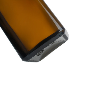 Contenedor de vidrio de aceite de oliva personalizable Muestra gratis Botellas de vidrio baratas con tapas Logotipo Botella de vidrio Bebida con tapa de metal - Product Image 4