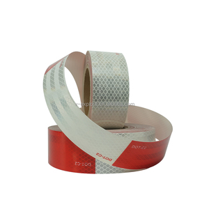 สติกเกอร์สะท้อนแสงติดในตัวกันน้ำเทปสะท้อนแสงสำหรับรถบรรทุกรถบรรทุกรถบรรทุกน้ำมัน DOT-C2 104R ECE - Product Image 3