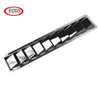 Grille d'aération à persiennes FOYOMarine en acier inoxydable 304, 4 à 10 fentes, pour bateau et yacht