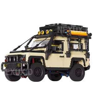 2766 Stenen Campingbus Blokmodel Defender Camper Buitenspeelgoed Bouwstenen Auto Kit Creatief Technisch Educatief Model - Product Image 5