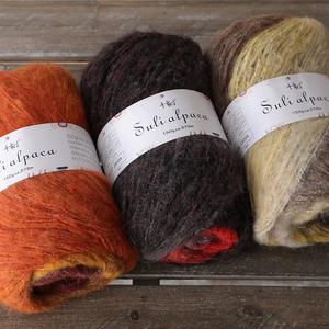 Hiver grand rouleau 150g fil de <span class=keywords><strong>laine</strong></span> sulialpaca 379M mélange d'<span class=keywords><strong>alpaga</strong></span> fil de <span class=keywords><strong>laine</strong></span> mérinos pour pull à tricoter à la main - Product Image 2