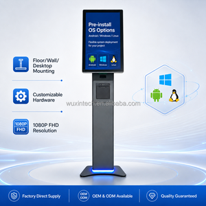 Quioscos de Pago Personalizables con Pantalla Táctil PCAP de 21.5 Pulgadas, Sistema POS con Impresora Térmica y SDK - Product Image 5