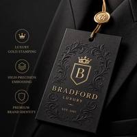 Etiquetas Profesionales con Microperforación de Precisión, Logotipo Grabado en Relieve Profundo, Papel Reciclado Especial, Tiempo de Entrega de Muestra de 7 Días, Origen Zhejiang