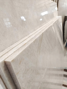 Dalles de quartzite beige Taj Mahal, luxe, épaisseur 20 mm, carreaux de mur et de sol polis pour comptoirs de luxe, dessus de vanité, décoration - Product Image 2