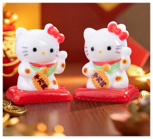 Statuette di Gattini Portafortuna Cartoon Carini che Salutano con la Mano, Figurine in Resina, Giocattoli Kawaii, Decorazioni per il Nuovo Anno <span class=keywords><strong>2026</strong></span>, Giocattoli per Bambini - Product Image 4