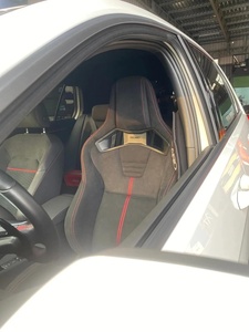 Sedili da Auto in Fibra di Carbonio Universali Regolabili di Alta Qualità in Pelle PVC per Simulatore di Corse - Product Image 3