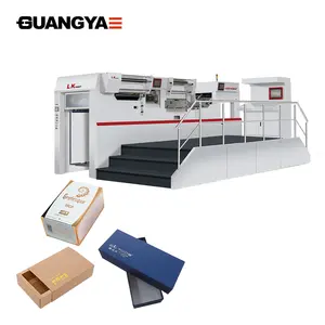 LK106MT Automatic Hot Foil Stamp Stamping Printing And Die Cutting Machine For Cardboard
