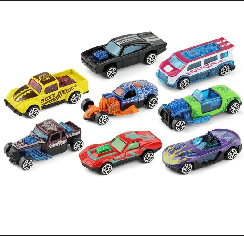 مجموعة عالية الجودة لعبة معدنيّة انزلاق طراز سيارة من المعدن 1:64 دييكاست سيارة للأولاد اللعب
