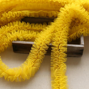 6cm maille Pom dentelle ruban à volants avec dentelle princesse manchettes gâteau jupe ourlet et poignets avec dentelle - Product Image 5