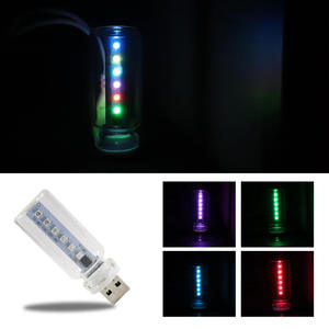 Mini lampe LED USB 5V pour intérieur de voiture, éclairage LED tactile pour voiture, ampoule décorative en verre style Edison, état neuf - Product Image 3