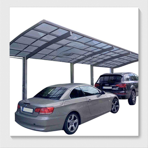 Bon marché <span class=keywords><strong>Garage</strong></span> de jardin personnalisé avec abri d'auto double en aluminium - Product Image 4