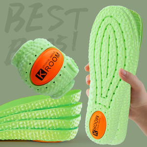 <span class=keywords><strong>Semelles</strong></span> intérieures souples en gel avec soutien de la voûte plantaire, respirantes et amortissantes pour chaussures de course, confortables, unisexes, pour le sport - Product Image 1