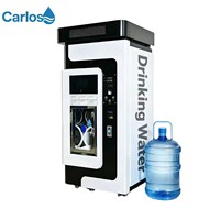 Máquina Expendedora de Agua Inteligente Carlos, de Gran Capacidad, con Sistema de Llenado Automático, para Uso Público en Ciudades