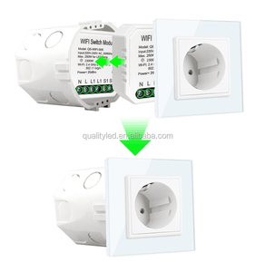 Sonoff — interrupteur mural avec minuterie, wi-fi, 10a, pour maison connectée, fonctionne avec Alexa, Google, <span class=keywords><strong>PC</strong></span> V0, 1 Gang, mise à jour - Product Image 5