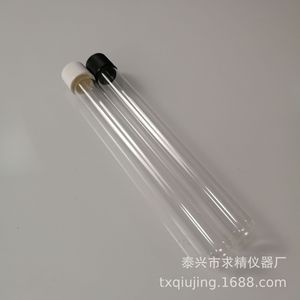 Seeking Excellence Test Tubes 15x150mm Screw Cap Borosilicate Glass Round Bottom Lab Use - Product Image 3