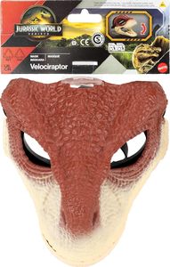 Máscara de Dinosaurio Raptor de Mattel para Reenactimientos, Máscara de Plástico Inspirada en Películas, con Mandíbula Abrible, Textura Realista y Color - Product Image 6