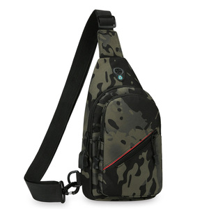 Nuova Borsa a Tracolla da <span class=keywords><strong>Uomo</strong></span> in Pelliccia con Ricarica USB, Multifunzione, Casual, da Viaggio - Product Image 3