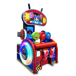 Plateau de jeu de boxe électronique en métal pour un joueur d'intérieur Machine à poinçonner et à marteaux à pièces pour 6 ans et plus à vendre - Product Image 2