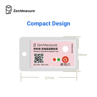 Enregistreur de température et d'humidité ZenMeasure, enregistreur de données pour la chaîne du froid, dispositif de surveillance logistique d'entrepôt IP67