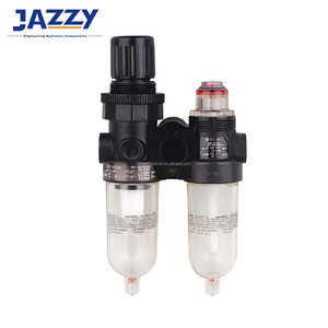JAZZY <span class=keywords><strong>AFC</strong></span>, Serie BFC Combinazione di due dispositivi (F.R.L.) Combinazione) Filtro dell'Aria Combinato FE ZYR10 Serie JAC, Filtro Pneumatico - Product Image 5
