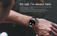 Android 8.1 4G Appel wifi connecter montre intelligente gps Google Play navigateur smartwatch avec carte sim usine OEM haut de gamme AMOLED IP68