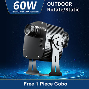 Proyector de Publicidad Gobo LED de 60W para Exteriores, Luces con Múltiples Imágenes de Logotipos, Clasificación IP67, Ra85, Temperatura de Color 8500K - Product Image 2