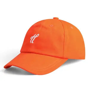 Custom Caps Met Uw Eigen Logo 6 Panelen Ongestructureerde 5 Panel Hat Geborduurde Pet Gewassen Gepersonaliseerde Honkbalhoeden