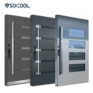 <span class=keywords><strong>Porte</strong></span> pivotante en aluminium à impact réglable à double vitrage et à bas prix - Product Image 1