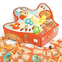 Puzzle magnétique en papier pour enfants, pièces, jouets en papier