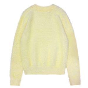 <span class=keywords><strong>Pull</strong></span> décontracté en <span class=keywords><strong>mohair</strong></span> à col ras du cou pour femmes, <span class=keywords><strong>pull</strong></span> d'automne en tricot à motif uni, <span class=keywords><strong>pull</strong></span> pour femme, tricots manufacturés - Product Image 2