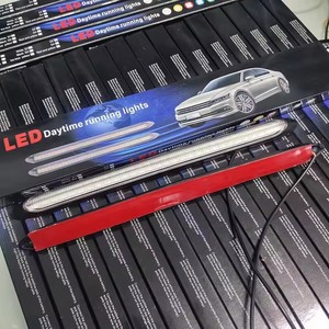 Striscia LED RGB Universale 12V per Auto, Flessibile, Bianca e Ambra, Luci Diurne a Flusso Sequenziale per Auto - Product Image 4