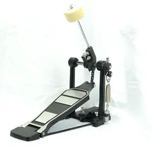 Direct Drive Single Drum Kick Pedal with Felt Beater Mallet Hammer Single Bass Drum Pedal
