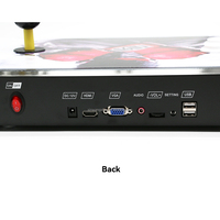 Console de jeu d'arcade Pandora avec plusieurs jeux, joystick rétro, borne de jeu, divertissement familial, cadeaux pour enfants, métal et plastique